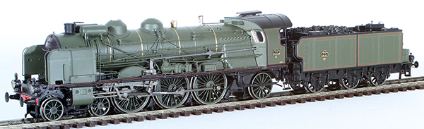 REE Modeles MB-138S - French Steam Locomotive Class 231D of the PLM, simple smoke stack, without smoke deflectors, Fives-